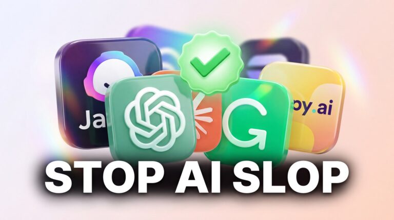 Stop Publishing AI Slop: The 5-Step Checklist I Run Before Anything Goes Out